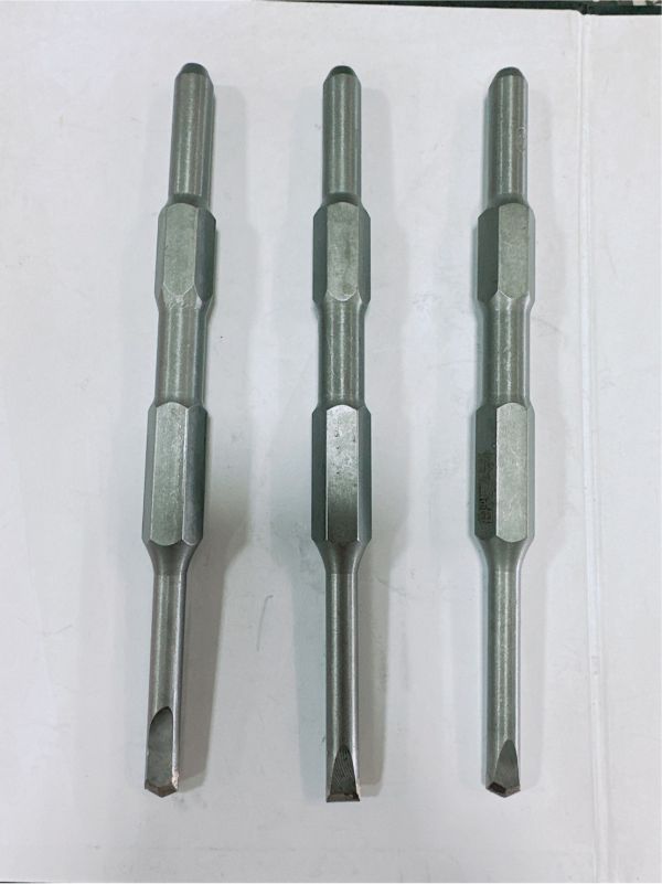 恰查鉧 41用 鎢鋼鑽尾 230mm*10mm 超級耐用 師傅實測 一支打3天 41尖 41平 恰查鉧,41用,鎢鋼,鑽尾,41尖,41平,尖,平