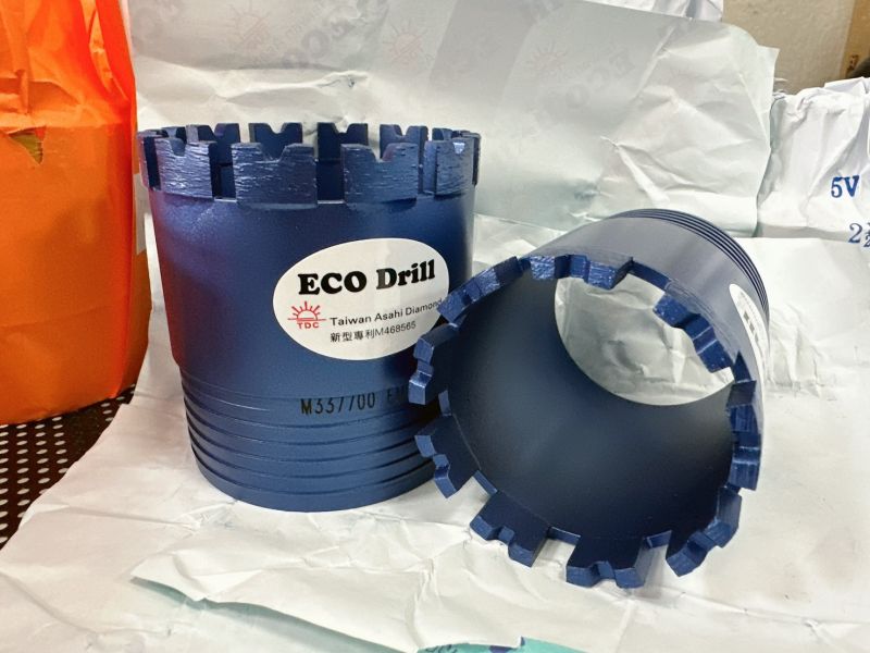 高級品 台製 鑽石鑽頭 鑽石鑽孔機用 洗孔機鑽頭 鑽孔機鑽頭 藍色頂級款 A級品 高級 1"~6" 