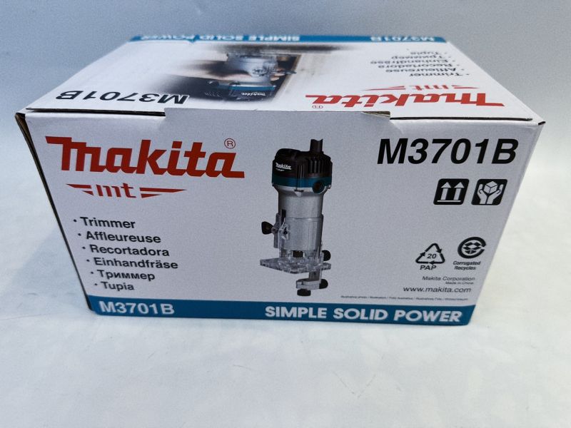 牧田．M3701B 插電木工修邊機 牧田,M3701B,插電,木工,修邊機,插電修邊機,木工修邊機