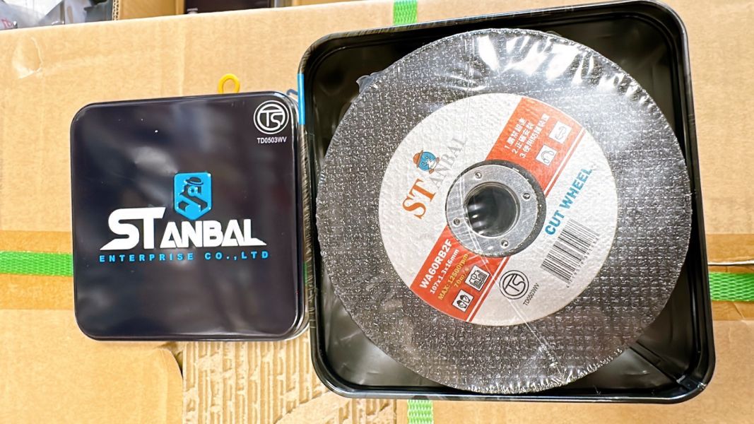 史丹堡 STANBAL 4吋 砂輪片 107mm 雙網 TS認證 50片裝 切割片 企鵝牌 鋸片 切 