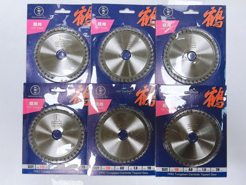 松鶴流鋁鋸片 研磨切片鋸片4英吋 鋁用鋁鉅片專業級鋸片 鋁用 110*1.8*20mm 40P 