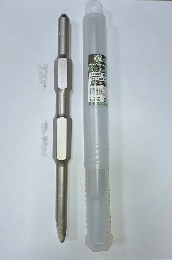 41用 鎢鋼尖鑿17*230mm (41用) 鎢鋼 尖鑿 