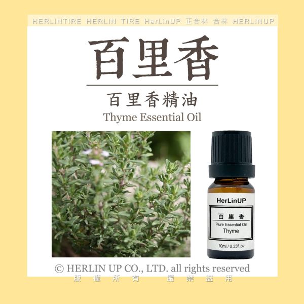 百里香精油 10ml 百里香 精油 Thyme HerLinUP 百里香精油 10ml 百里香 精油 Thyme HerLinUP