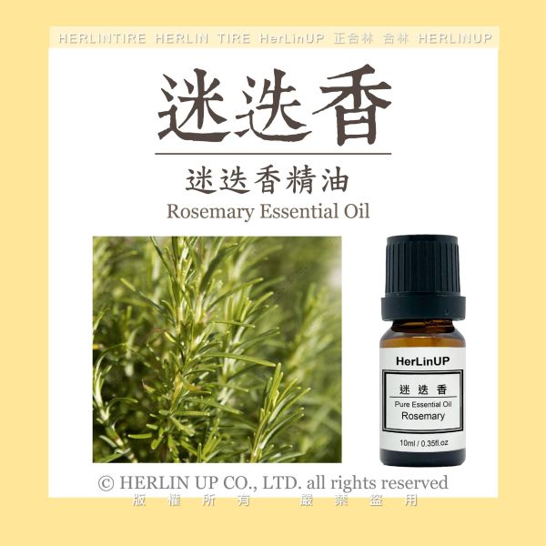 迷迭香精油 10ml 迷迭香 精油 Rosemary HerLinUP 迷迭香精油 10ml 迷迭香 精油 Rosemary HerLinUP