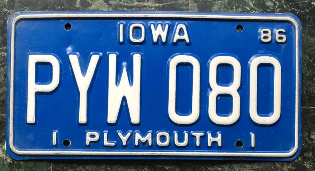 美國老車牌 懷舊掛飾組U.S.A. license plate 