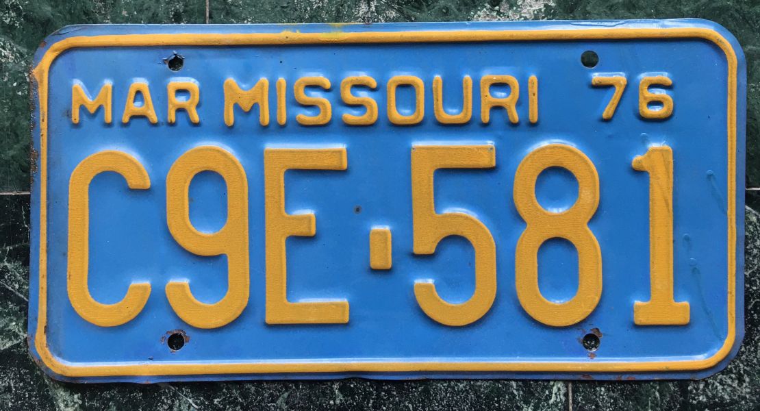 美國老車牌 懷舊掛飾組U.S.A. license plate 