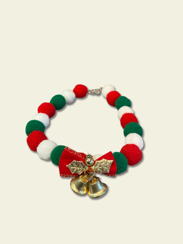 毛孩聖誕派對項圈組 