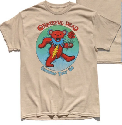 Gratfuldead樂團官方T-shirt 
