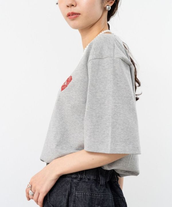 ANNA LUNA 愛心刺繡Ｔ 