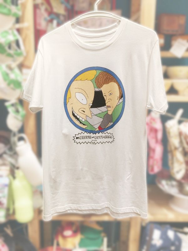Beavis and Butt-Head 癟四與大頭蛋經典復古 T 恤 