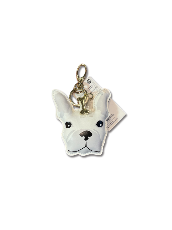 法鬥犬造型吊飾鑰匙圈 