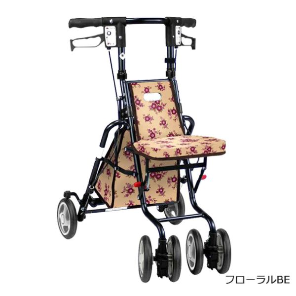 日本SHIMA SUNNY WALKER AW-SP 小型散步車(桔花) 