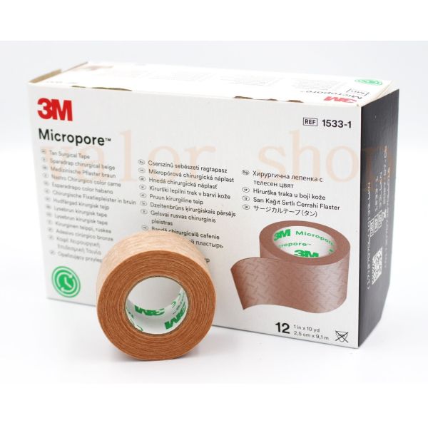 3M 紙膠膚色 1吋 1533-1 