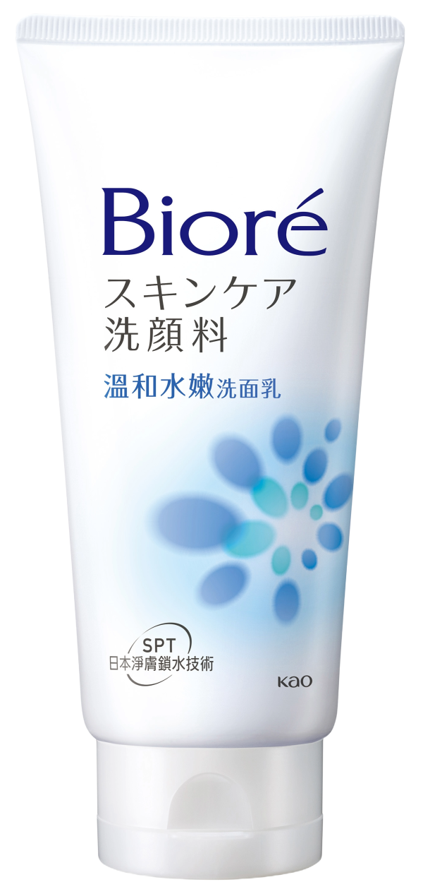 Biore靜膚鎖水溫和水嫩洗面乳 100g 