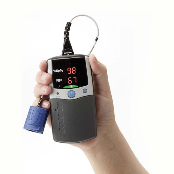 伊材 掌上型血氧測量儀(有警報) 