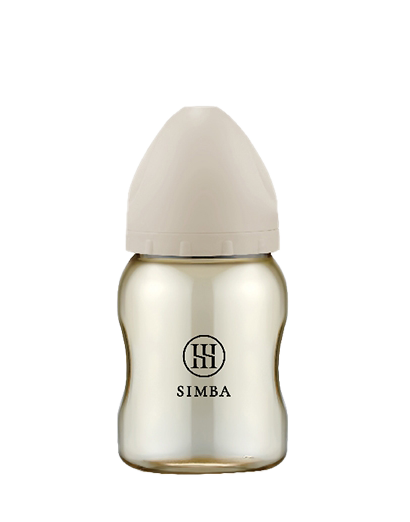 蘊蜜鉑金PPSU寬口防脹氣奶瓶200ml (新生適用/圓孔S奶嘴/杏茶) 