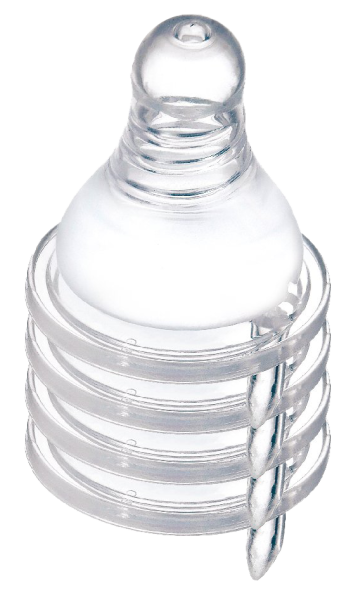 母乳記憶超柔防脹氣標準十字奶嘴S-4入(0個月以上) 