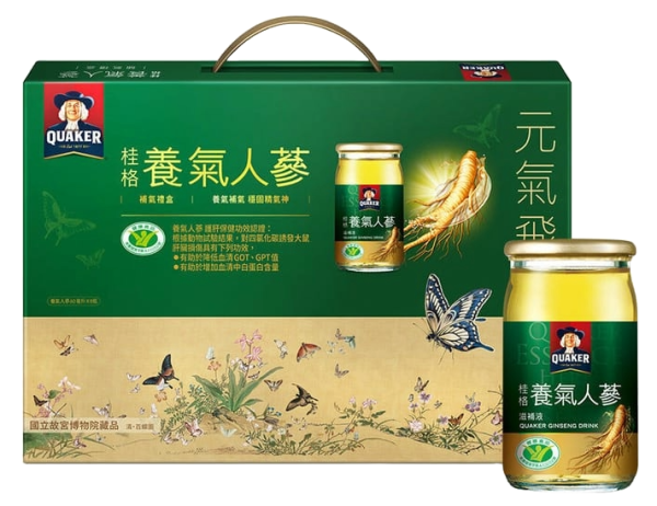 桂格養氣人蔘補氣禮盒  60ml*8瓶 