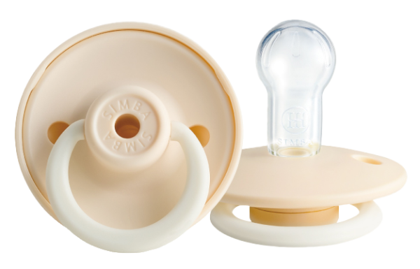 扭扭圓形夜光安撫奶嘴(全齡適用/優格C101) 