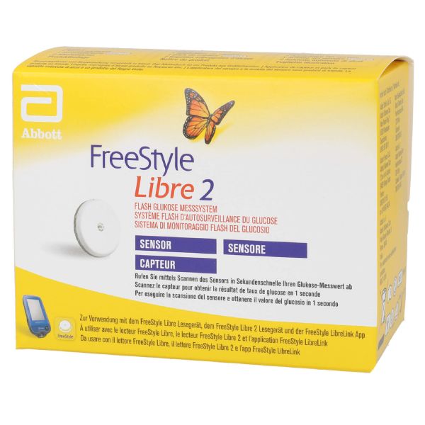 亞培 輔理善瞬感2 (貼手臂式24小時監測，免扎針) 