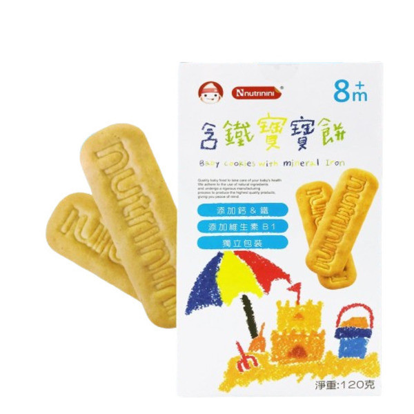 郭老師 脆妮妮含鐵寶寶餅 