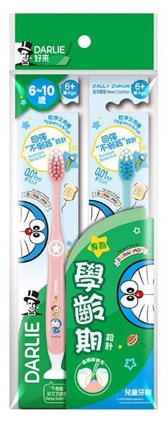 好來兒童牙刷(多拉 6-10歲) 2入 