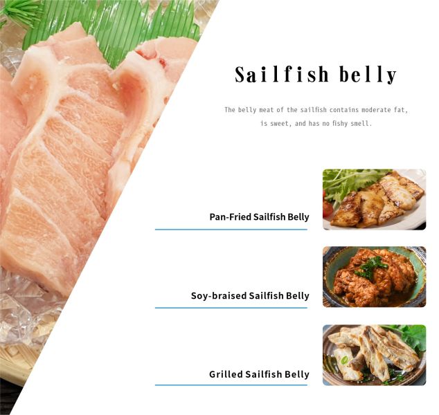 Swordfish belly 
