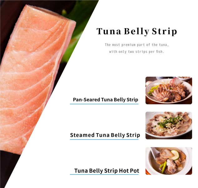 Tuna Belly Strip 