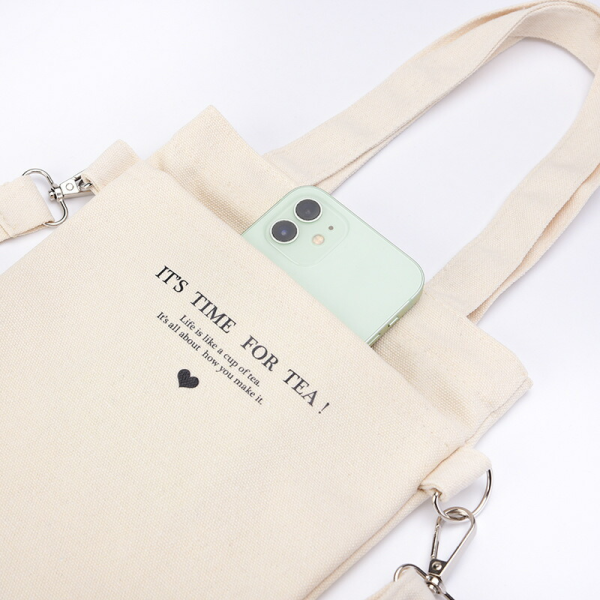 【帆布飲料背袋】 