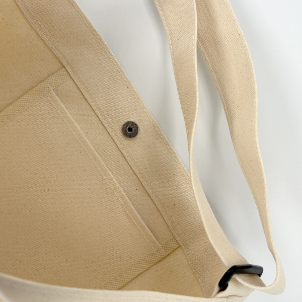 【斜背帆布袋】 