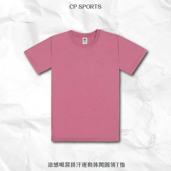 【CP SPORTS】 涼感吸濕排汗運動休閒圓領T恤 