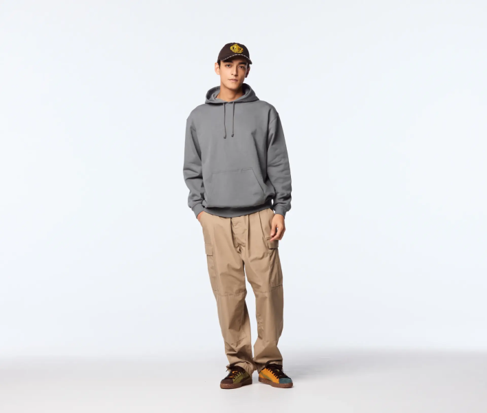 【United Athle】10.0oz. 純棉連帽T恤 (大絨布) 