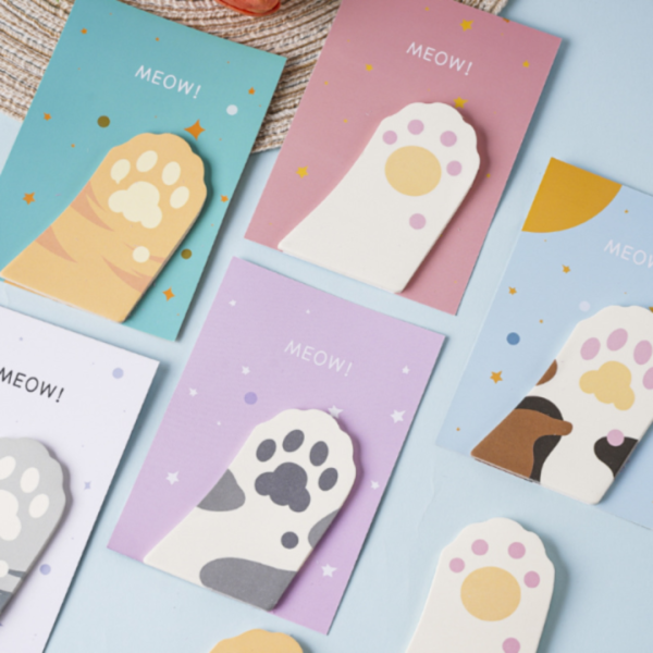 《699元公益福袋》韓國人氣插畫超Q賓士貓貓 滑鼠墊 (也可當隔熱墊使用喔)+贈 貓掌便條紙 貓咪,插畫,滑鼠墊,浮世繪,設計,隔熱墊