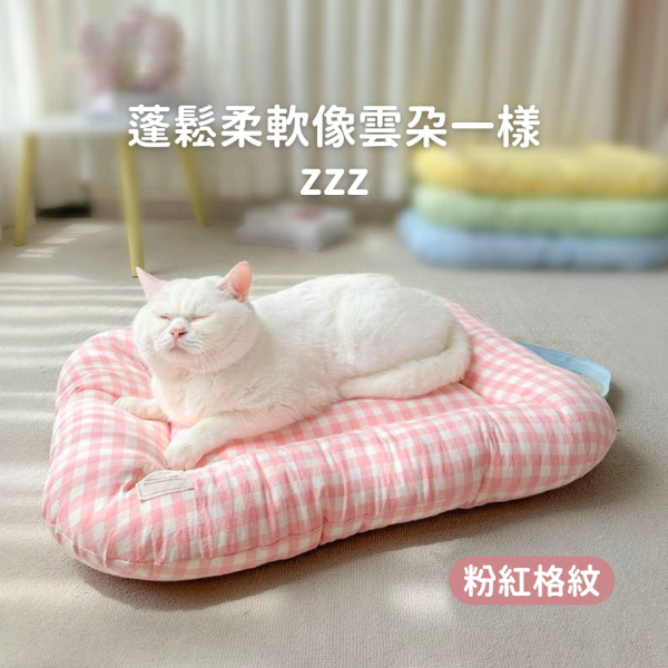 《699元公益福袋》簡潔素面/可愛格紋 寵物睡窩睡墊 (任選兩款請備註) 貓插圖,貓咪,睡窩,睡墊,素面,格紋,質感,寵物,睡覺,軟墊