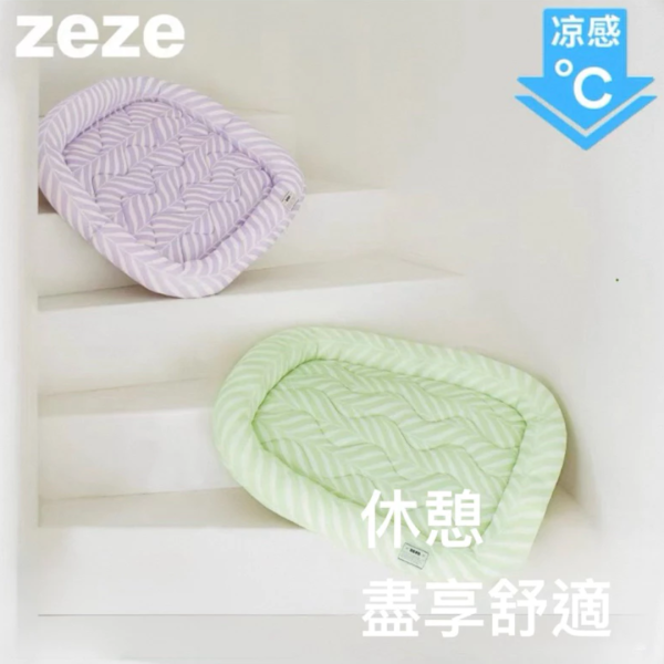 《699元公益福袋》zeze寵物涼墊 夏季降溫涼感貓窩 + 可愛逗貓棒 貓咪,zeze,涼感,睡窩,睡墊,寵物,夏天