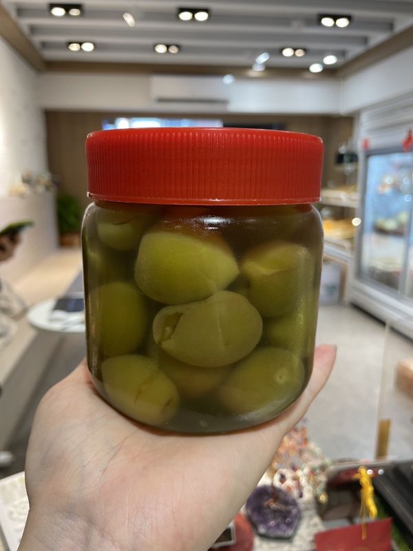 老闆自醃手工脆梅 
