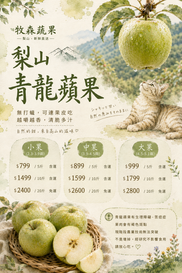 梨山青龍蘋果 梨山青龍蘋果