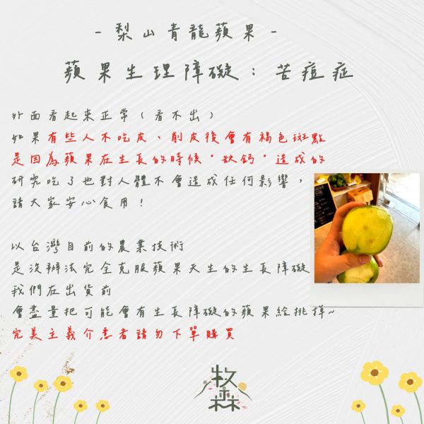 梨山青龍蘋果 梨山青龍蘋果