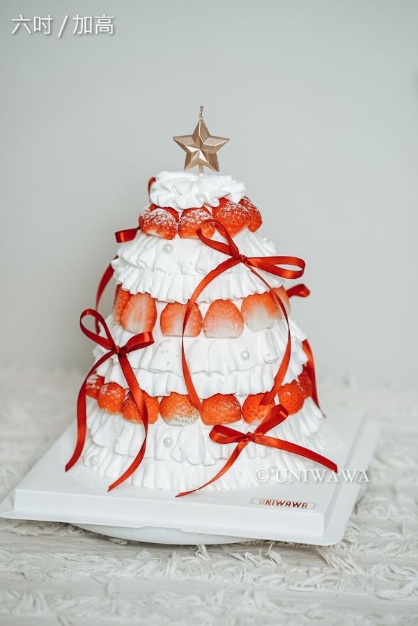 草莓洛莉塔 (開放12/15後取貨) 草莓,聖誕樹,聖誕節,聖誕蛋糕
