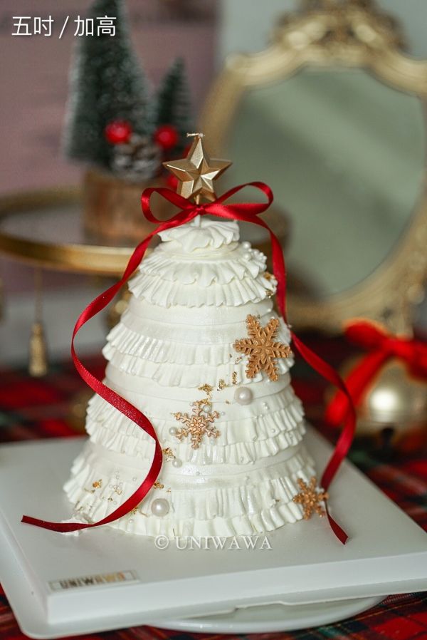 聖誕樹的祝福 / 白色 蛋糕,台北聖誕節蛋糕,聖誕節蛋糕推薦