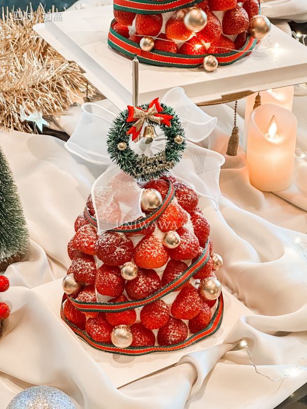草莓聖誕樹 (12/15後開放取貨) 草莓,聖誕樹,聖誕節,聖誕蛋糕