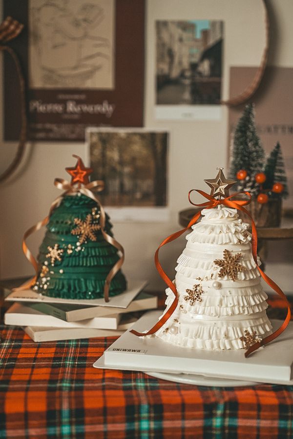 聖誕樹的祝福 / 白色 蛋糕,台北聖誕節蛋糕,聖誕節蛋糕推薦