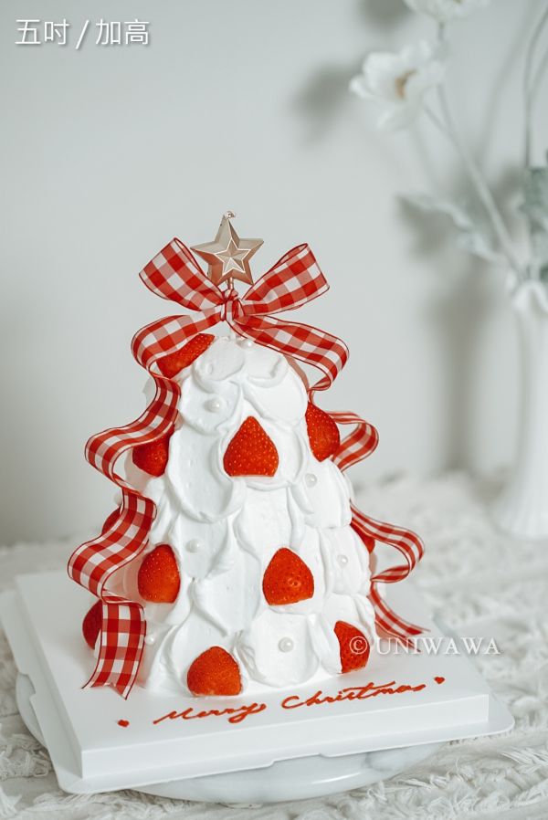 草莓甜心 (12/15後開放取貨) 草莓,聖誕樹,聖誕節,聖誕蛋糕