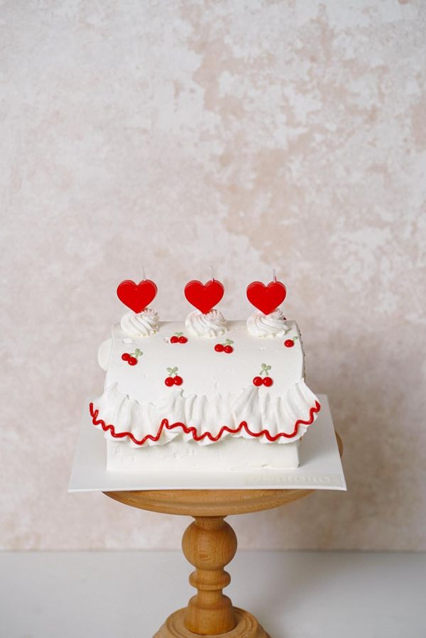 愛心櫻桃捲捲 造型蛋糕捲,韓系蛋糕捲,蛋糕捲,台北蛋糕捲