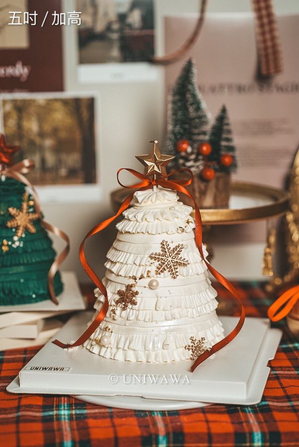 聖誕樹的祝福 / 白色 蛋糕,台北聖誕節蛋糕,聖誕節蛋糕推薦
