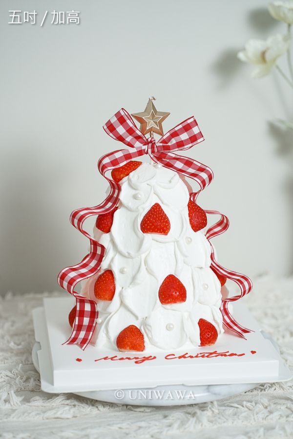草莓甜心 (12/15後開放取貨) 草莓,聖誕樹,聖誕節,聖誕蛋糕
