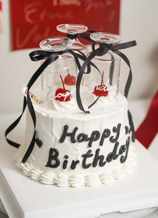 香檳杯蛋糕 草莓,聖誕樹,聖誕節,聖誕蛋糕