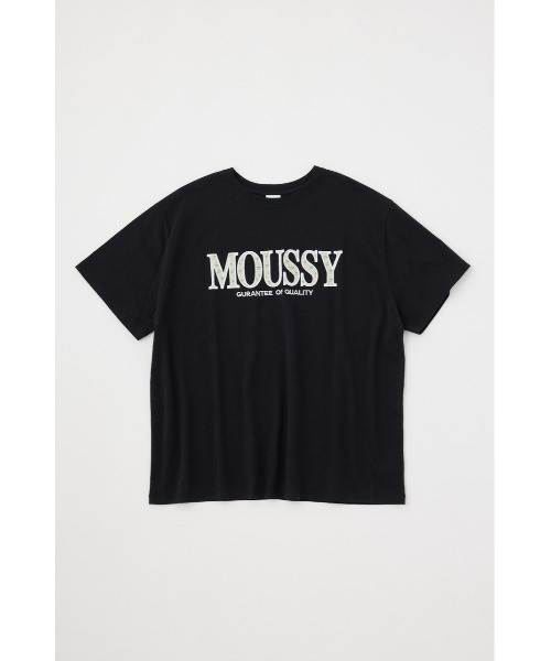 MOUSSY LOGO IN LOGO T-shirt moussy,logo,標誌,短袖,上衣,t,shirt,雙層,日牌,日本,服飾,代購