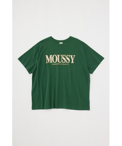 MOUSSY LOGO IN LOGO T-shirt moussy,logo,標誌,短袖,上衣,t,shirt,雙層,日牌,日本,服飾,代購