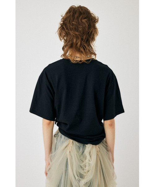 MOUSSY LOGO IN LOGO T-shirt moussy,logo,標誌,短袖,上衣,t,shirt,雙層,日牌,日本,服飾,代購